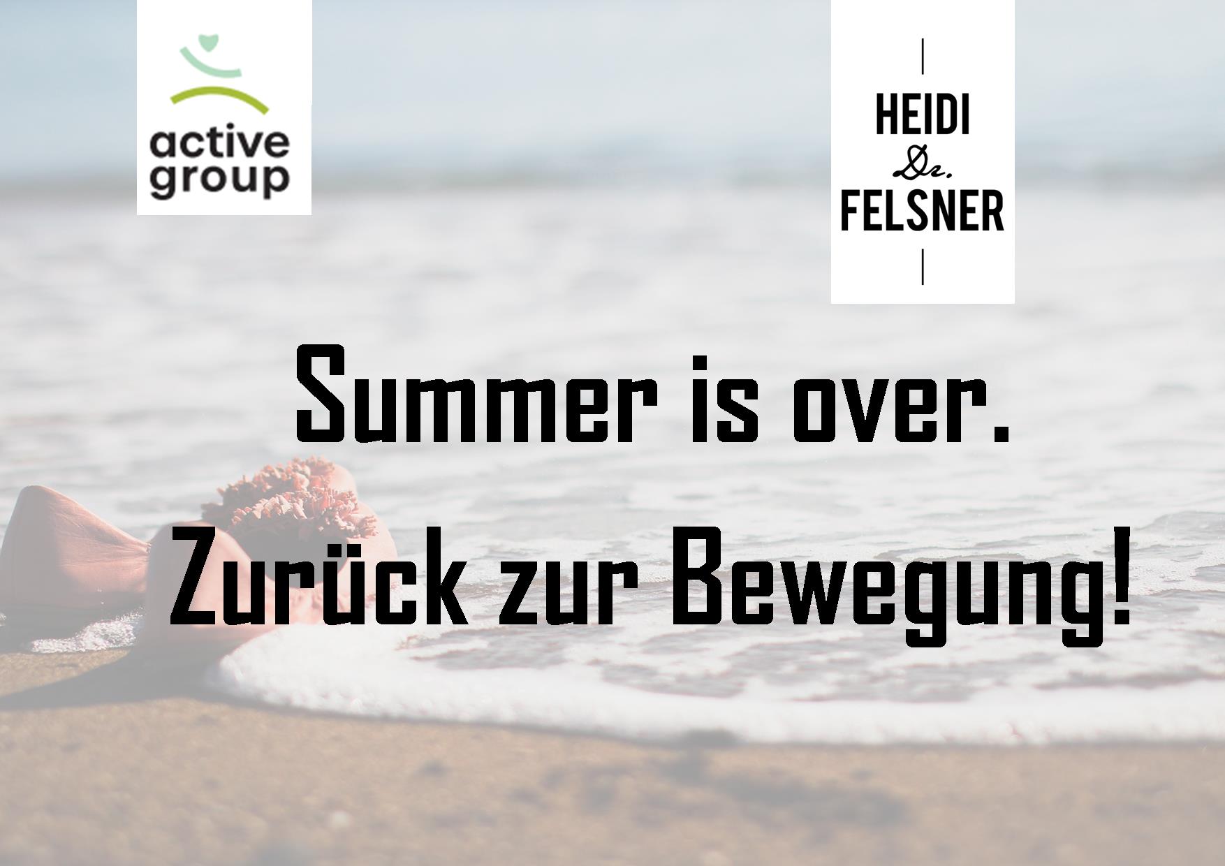 Read more about the article Summer is over.